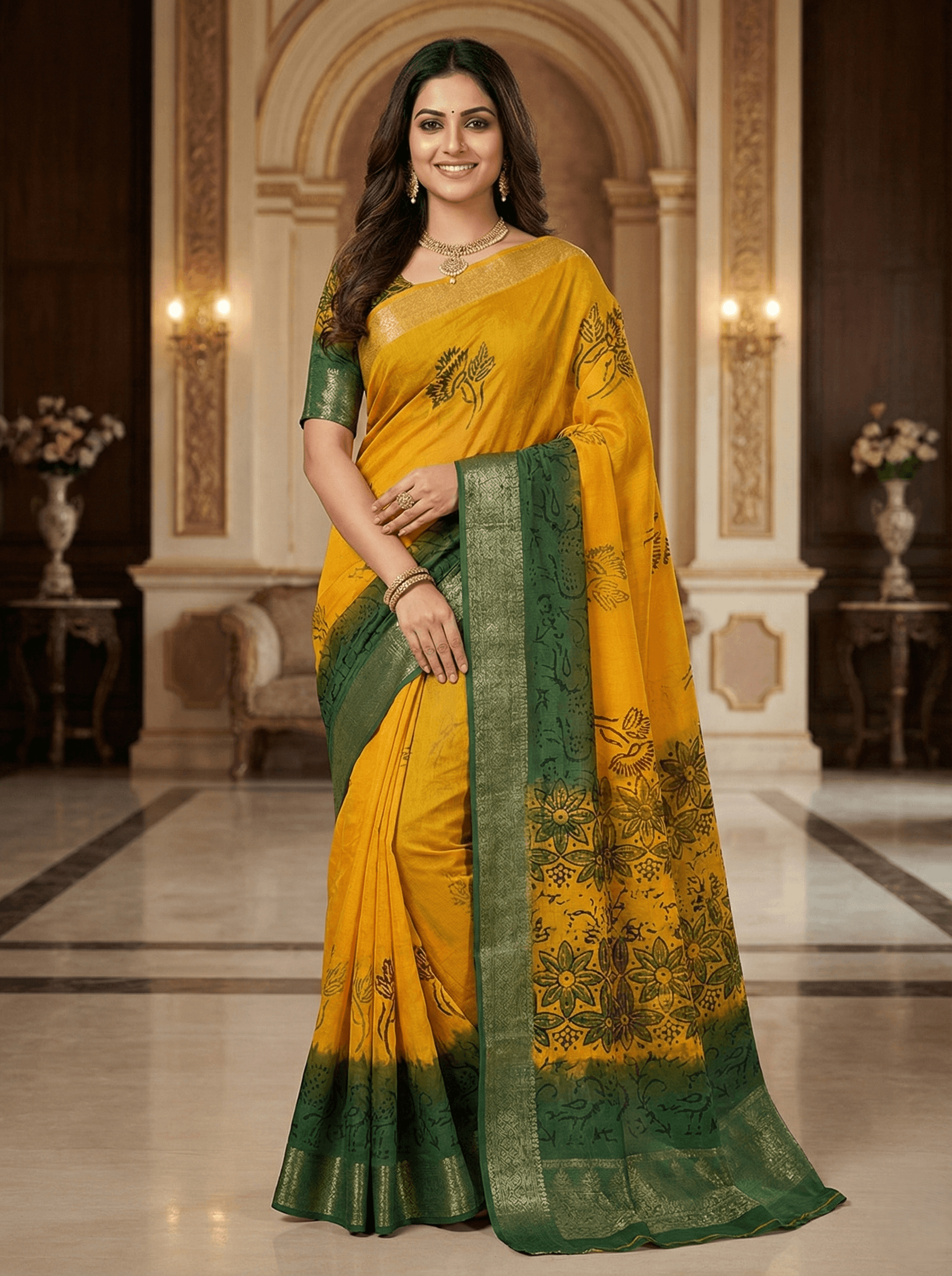 Georgette Fancy Saree
